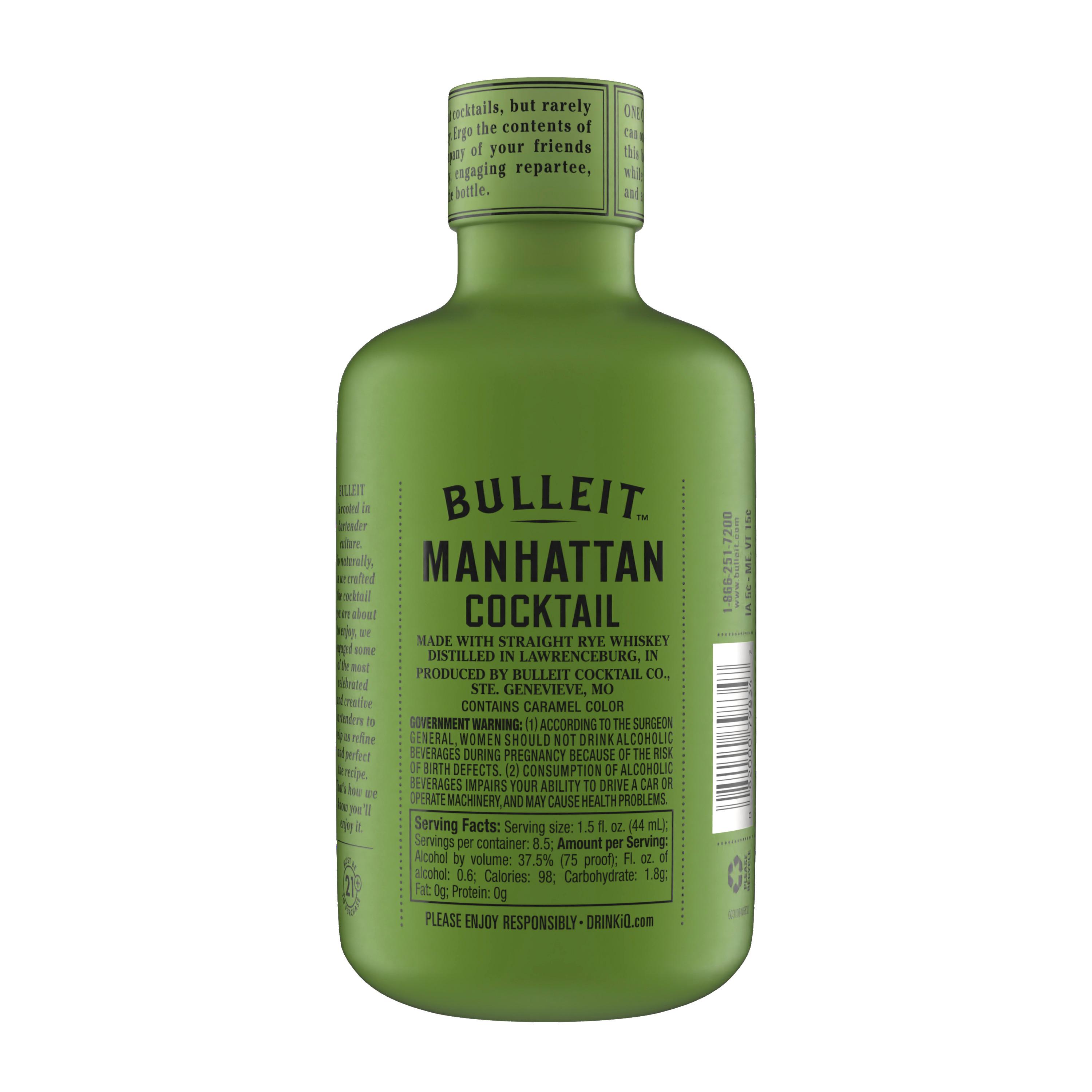 BULLEIT MANHATTAN COCKTAIL