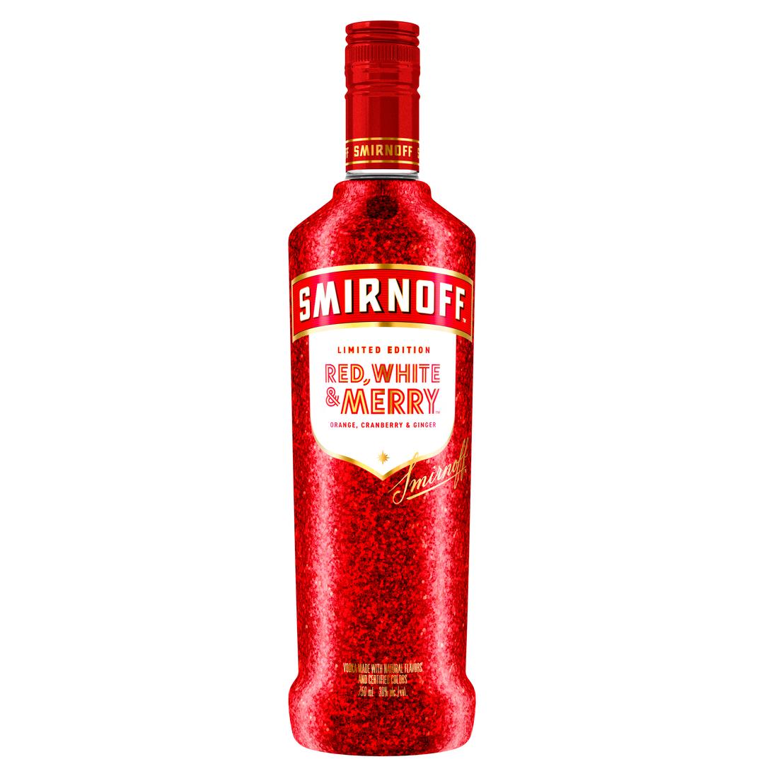 SMIRNOFF RED, WHITE & MERRY ORANGE, CRANBERRY & GINGER HOLIDAY SEASON LIMITED EDITION