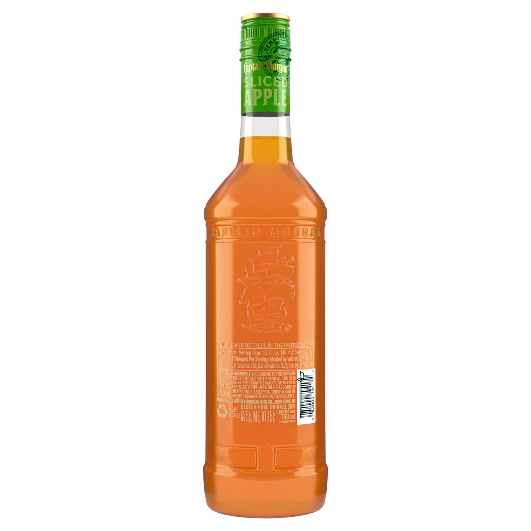 CAPTAIN MORGAN SLICED APPLE RUM