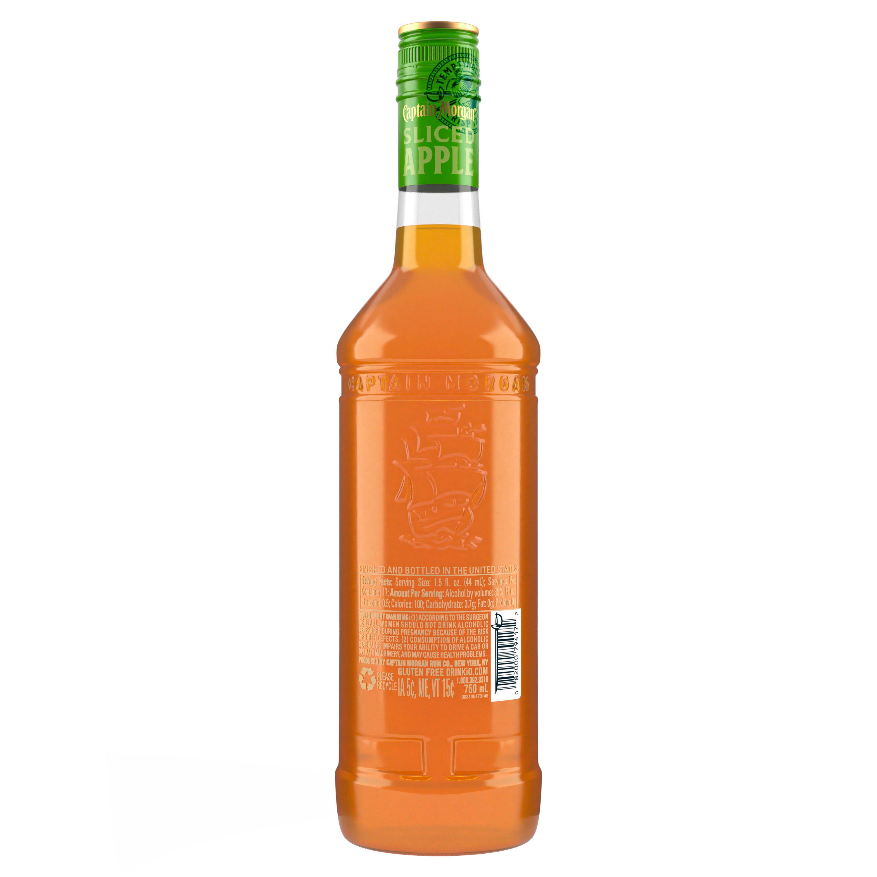 CAPTAIN MORGAN SLICED APPLE RUM