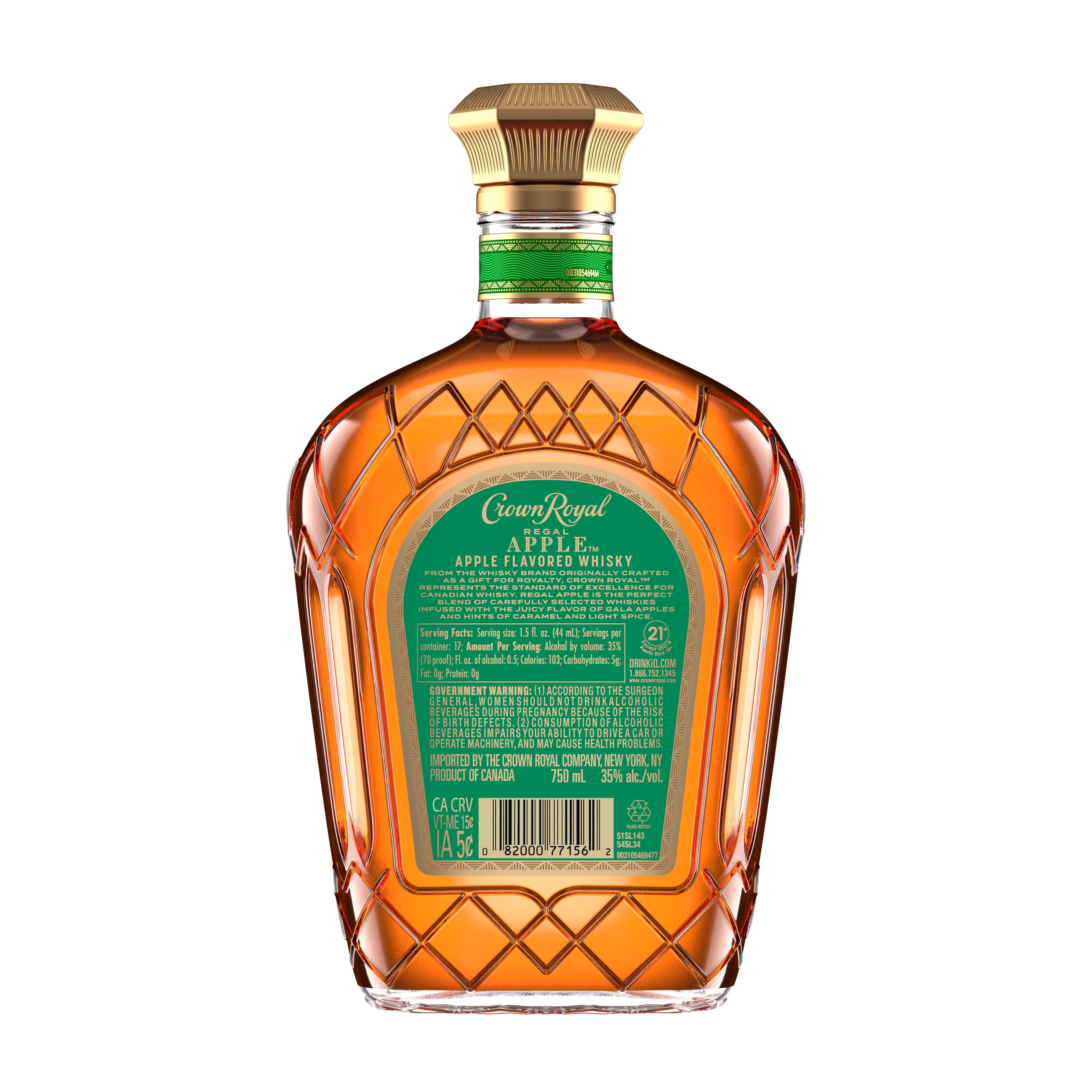 CROWN ROYAL® REGAL APPLE FLAVORED WHISKY