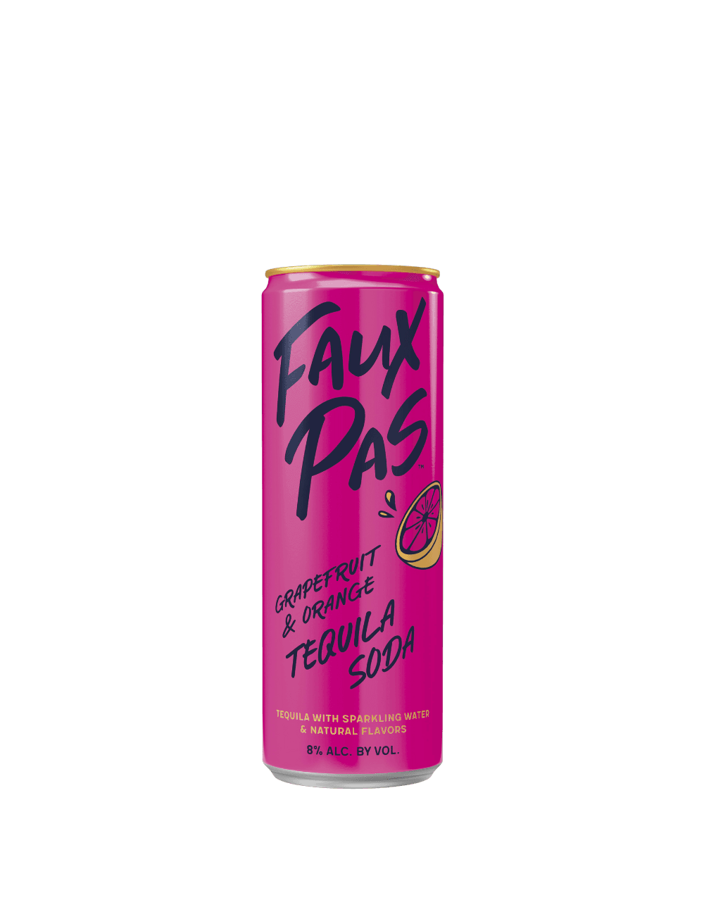 FAUX PAS GRAPEFRUIT & ORANGE TEQUILA SODA