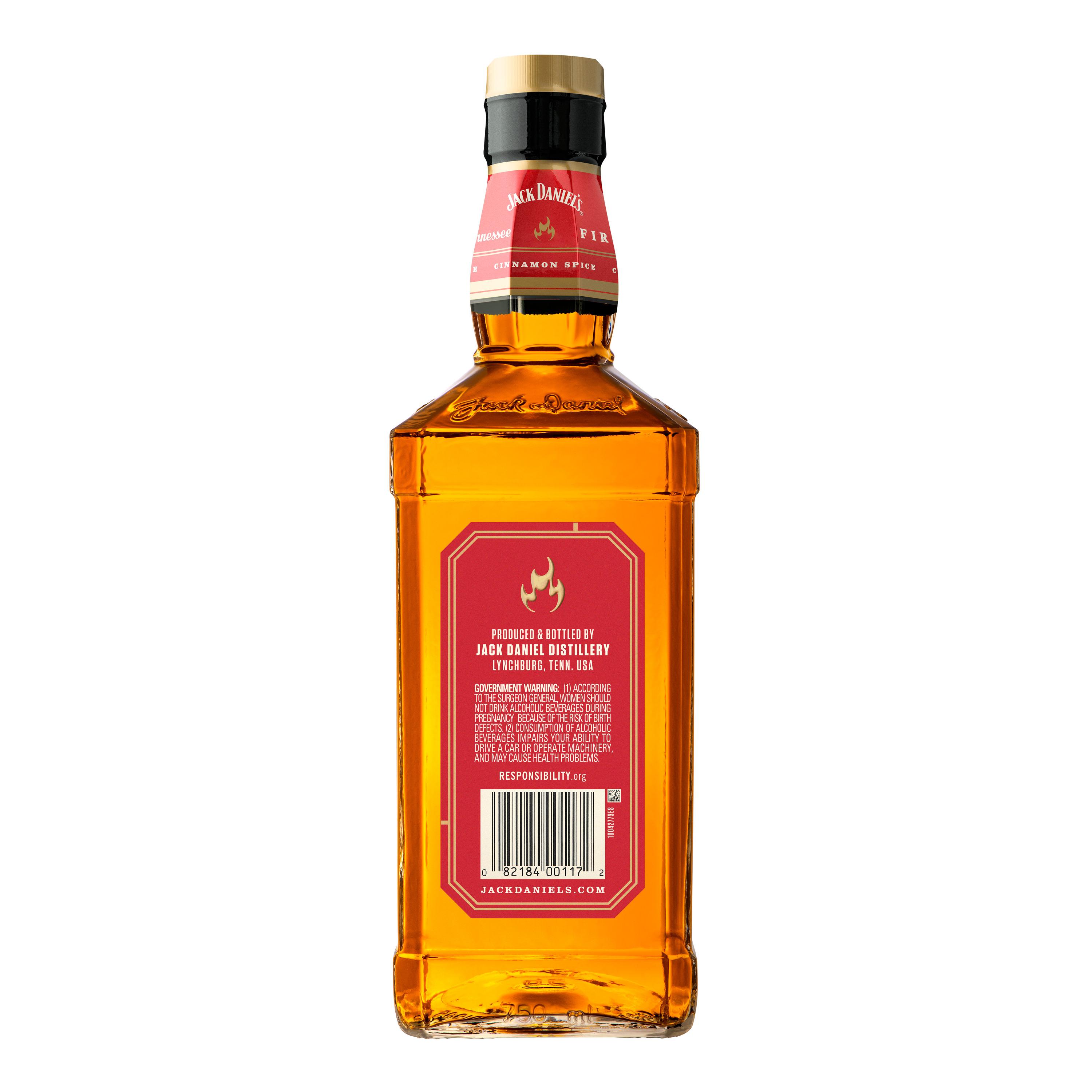 JACK DANIEL'S TENNESSEE FIRE FLAVORED WHISKEY