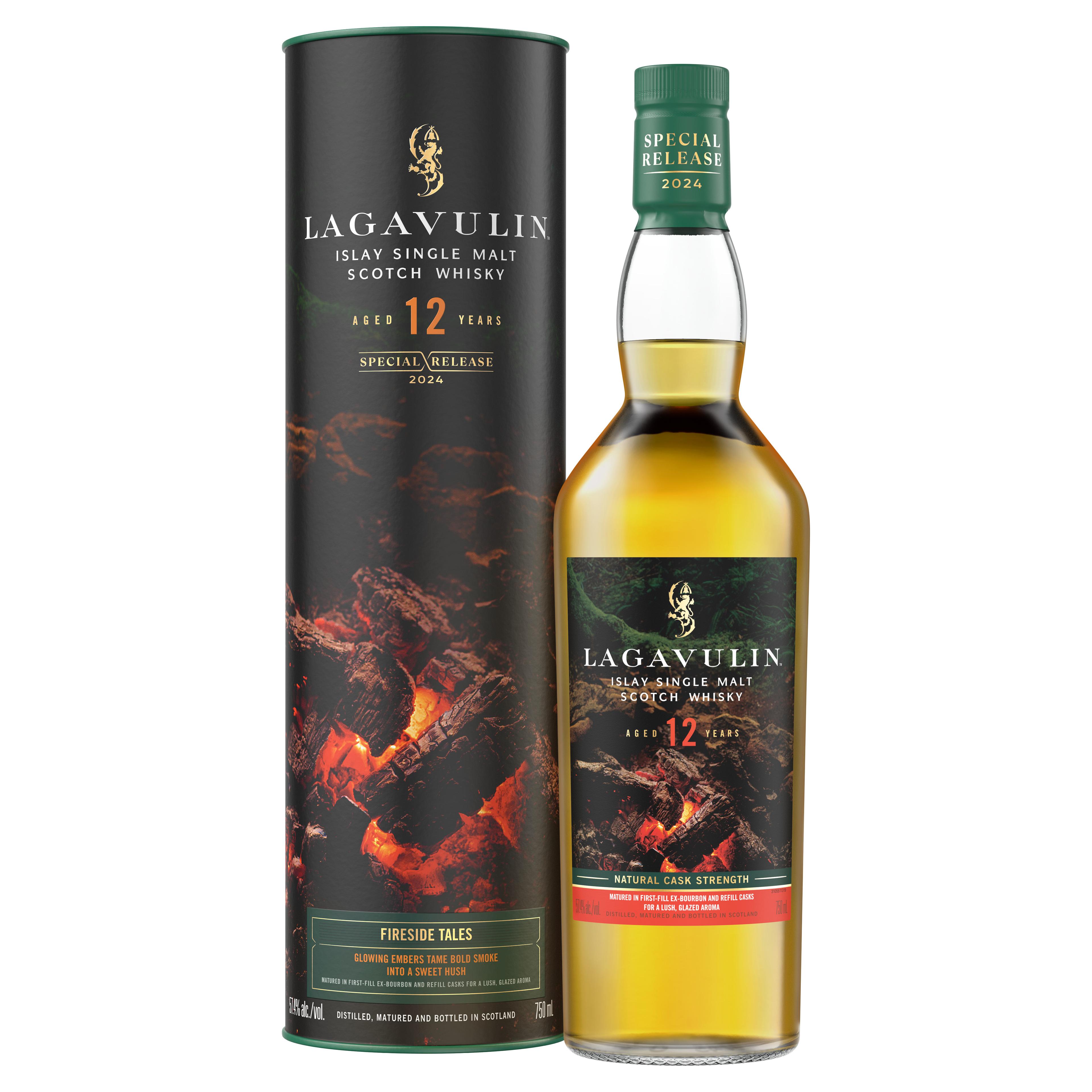 LAGAVULIN FIRESIDE TALES 12 YEAR OLD SPECIAL RELEASE 2024 ISLAY SINGLE MALT SCOTCH WHISKY
