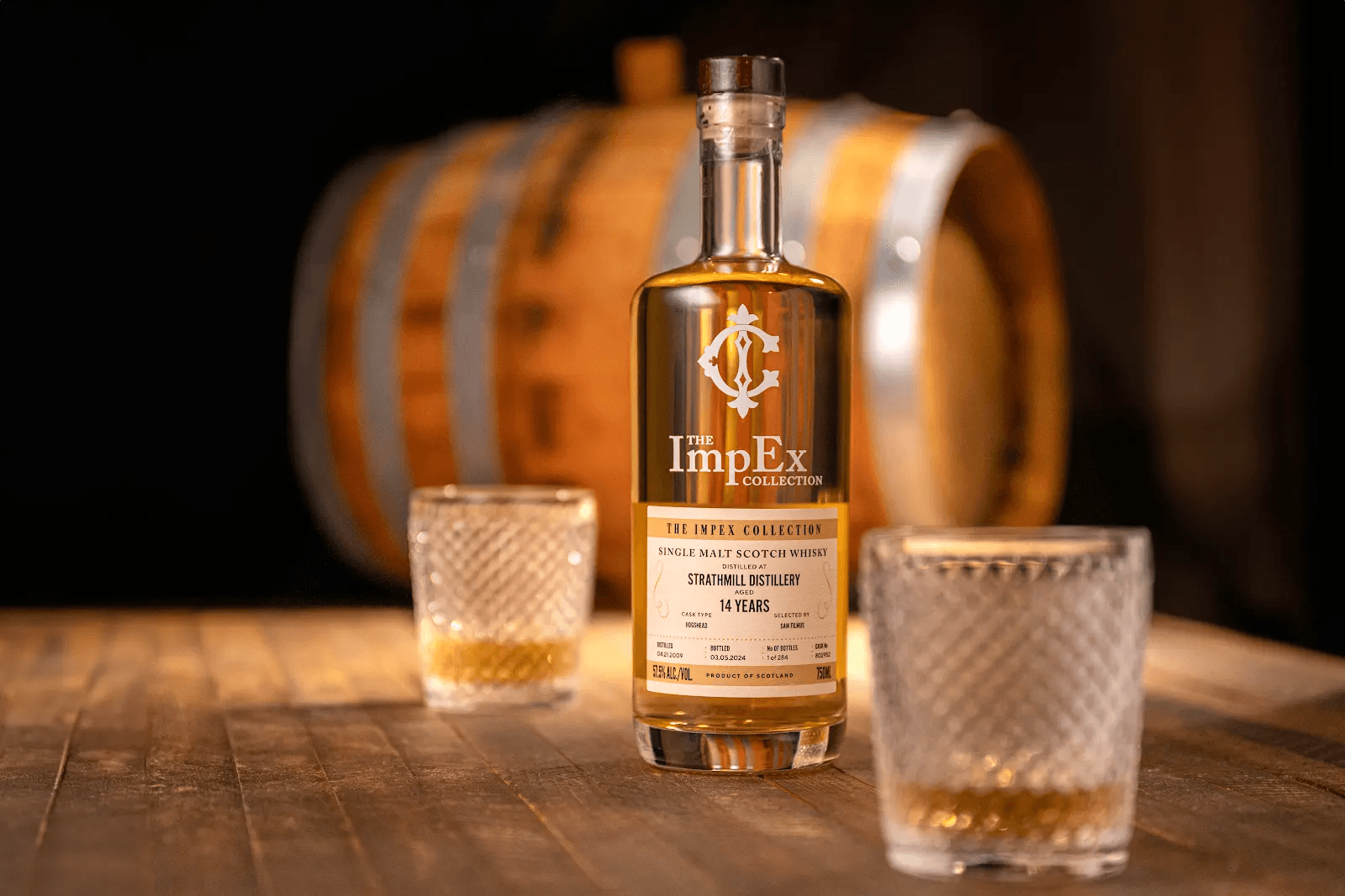 THE IMPEX COLLECTION 2009 14 YEAR OLD STRATHMILL SINGLE CASK #802952