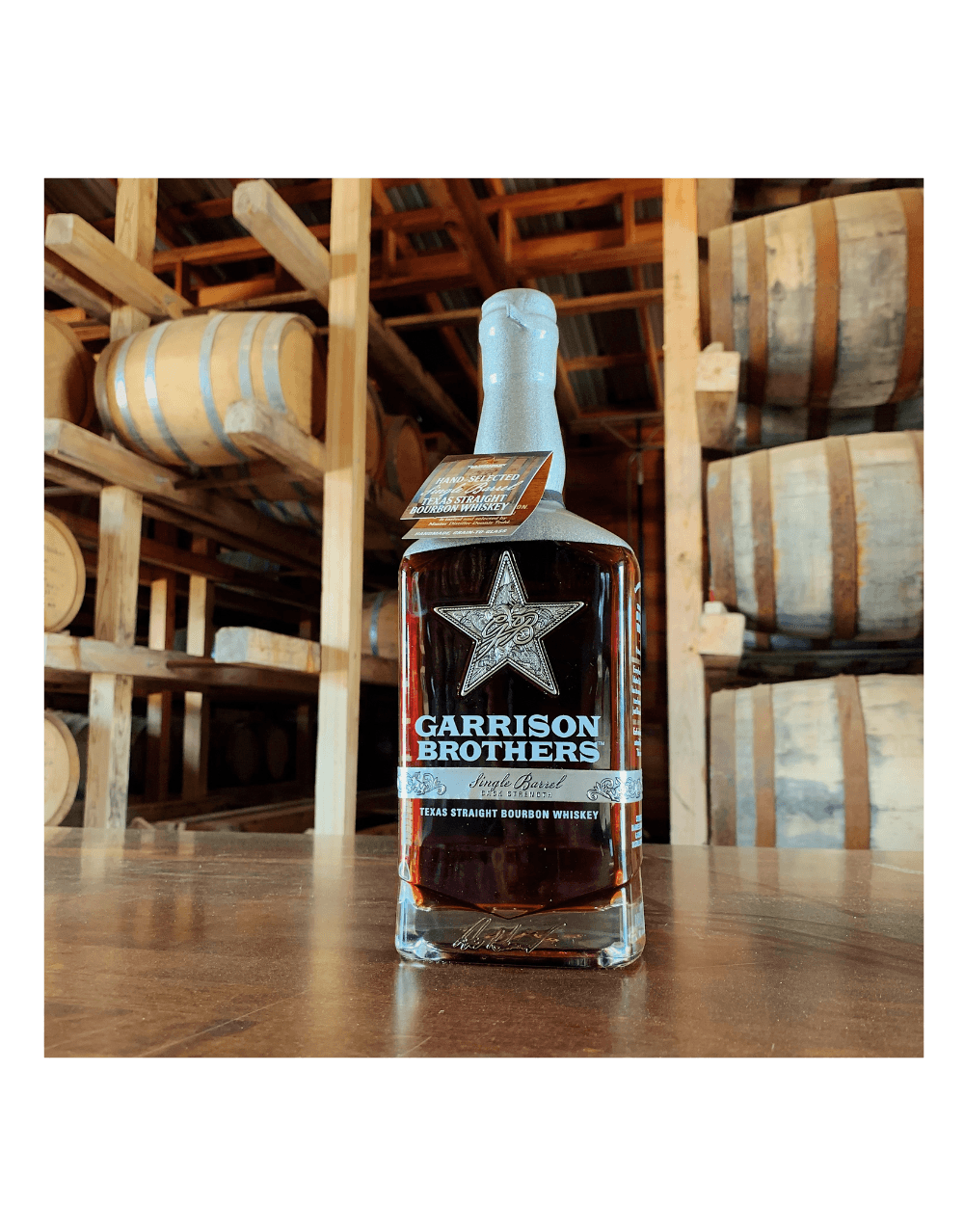 GARRISON BROTHERS SINGLE BARREL CASK STRENGTH BOURBON S1B63 - TEST