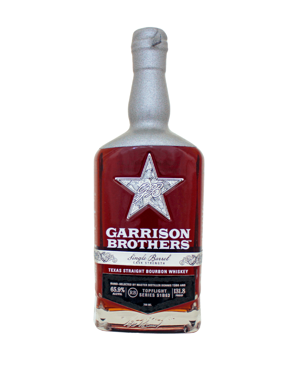 GARRISON BROTHERS SINGLE BARREL CASK STRENGTH BOURBON S1B63 - TEST