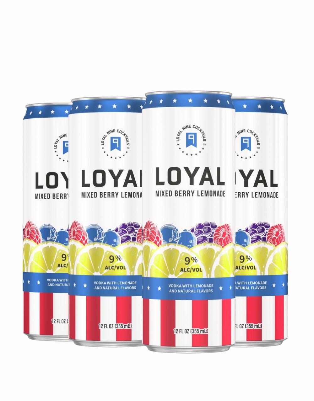Loyal 9 Mixed Berry Lemonade Cocktail