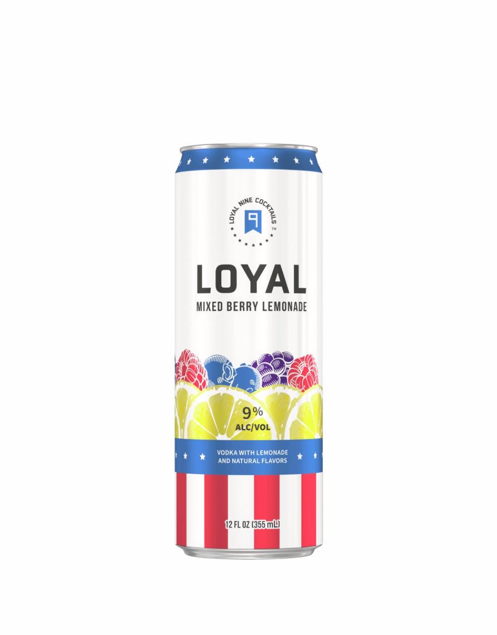 Loyal 9 Mixed Berry Lemonade Cocktail