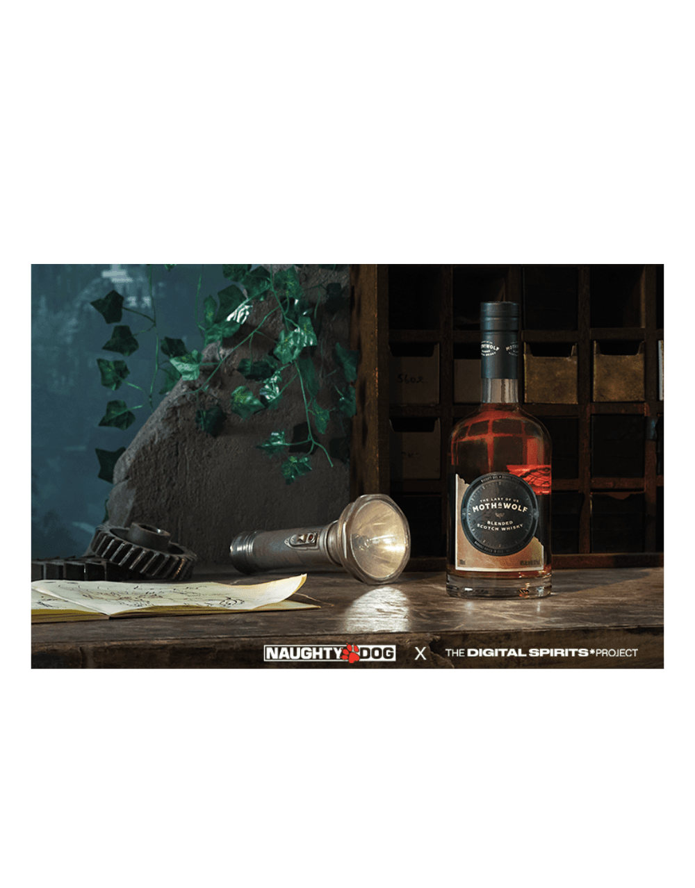 THE LAST OF US - PART II: MOTH & WOLF BLENDED SCOTCH WHISKY