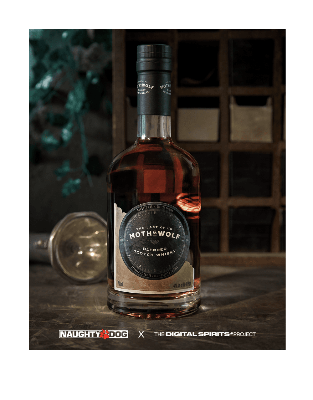 THE LAST OF US - PART II: MOTH & WOLF BLENDED SCOTCH WHISKY