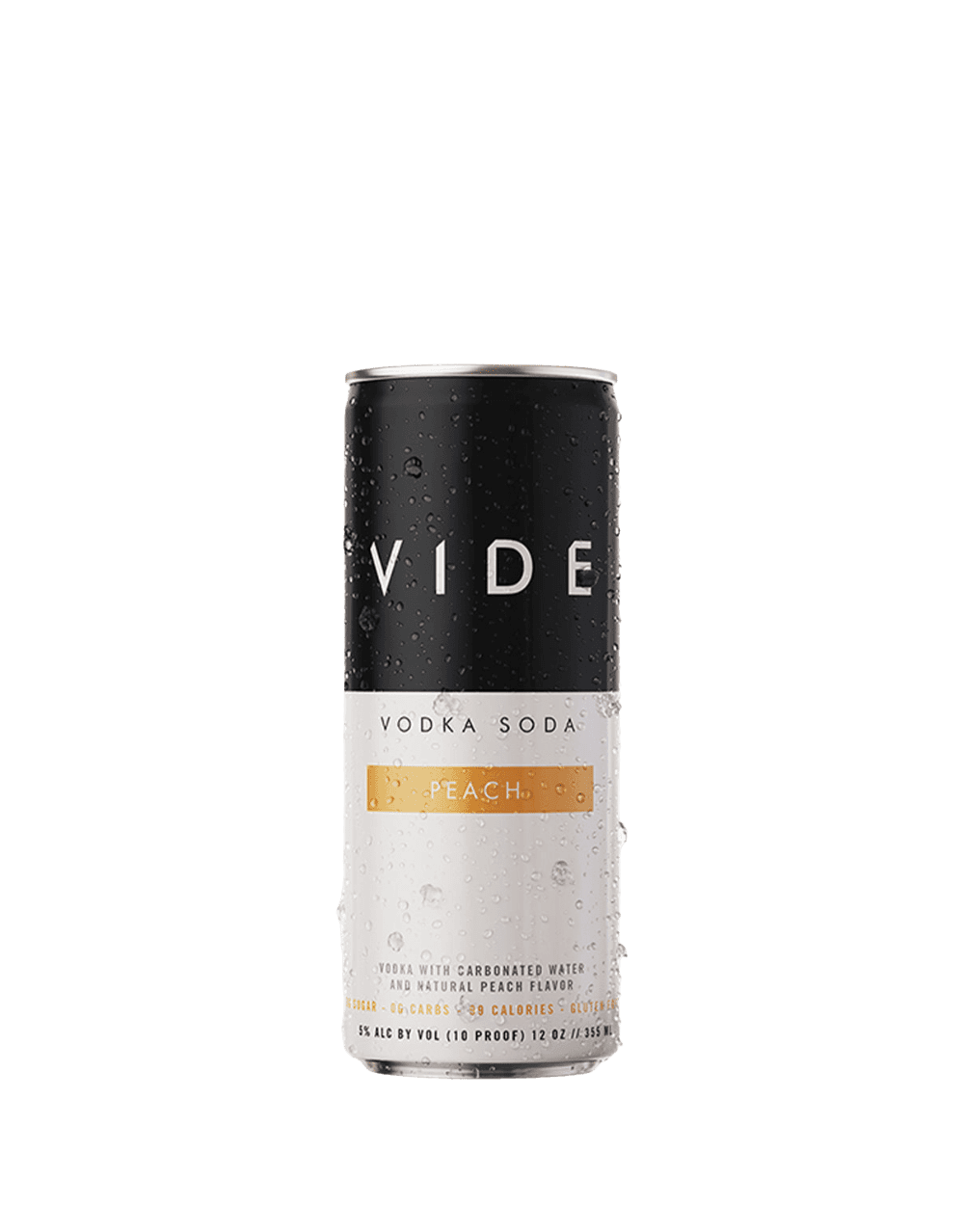 Vide Peach Vodka Soda