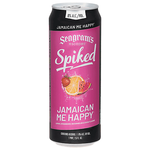 Seagram's Escapes Flavored Malt Beverage Spiked Jamaican Me Happy