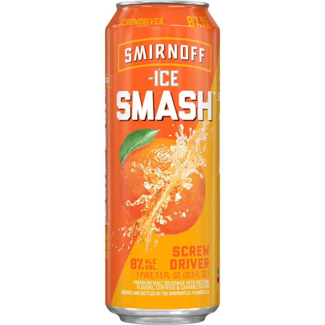 Smirnoff Ice Flavored Malt Beverage Screwdriver Smash