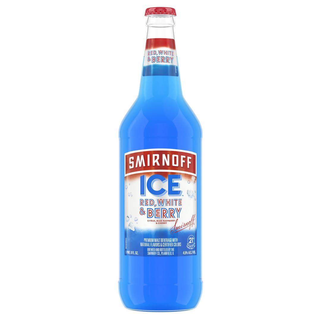 Smirnoff Ice Flavored Malt Beverage Red White & Berry Limited Edition