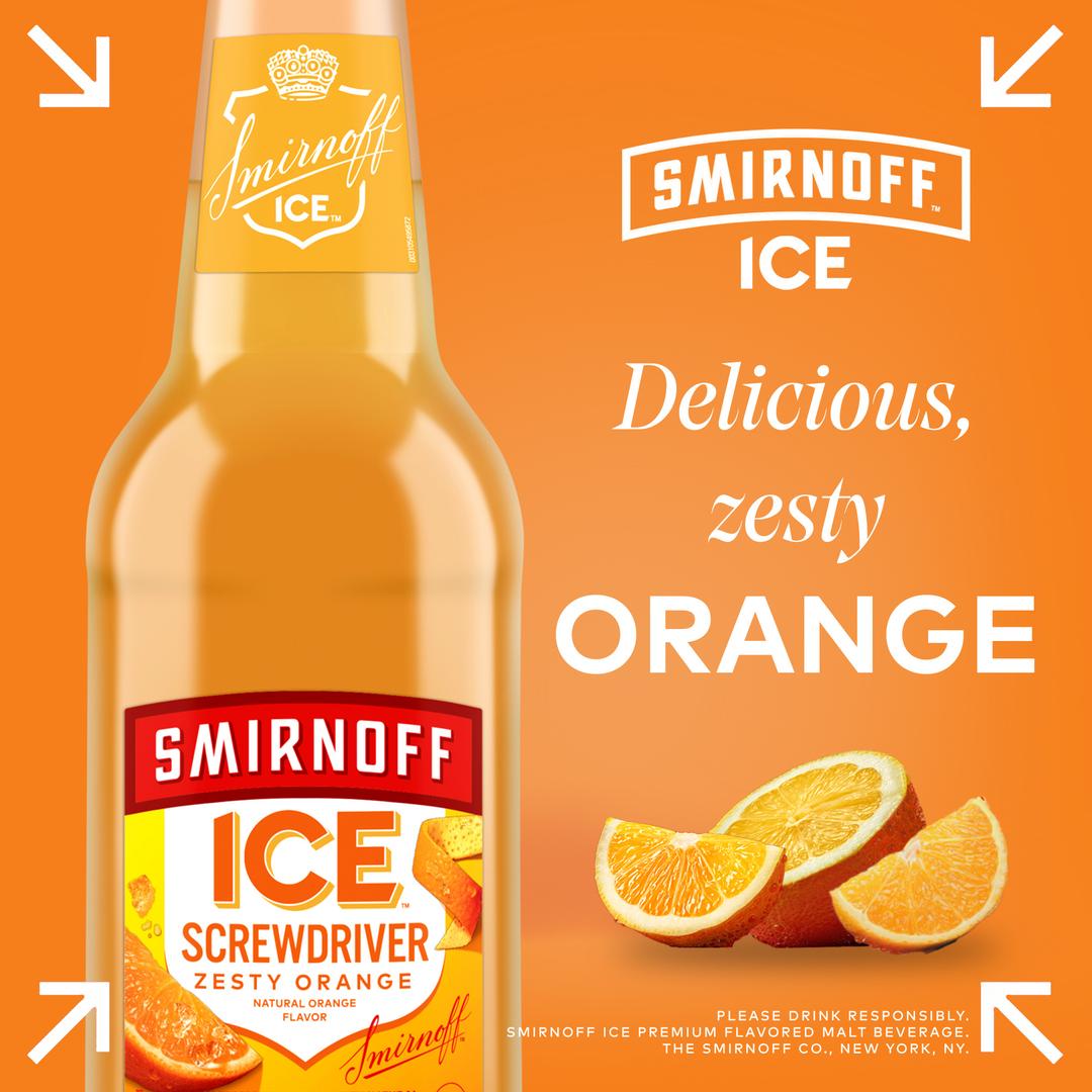 Smirnoff Ice Flavored Malt Beverage Screwdriver