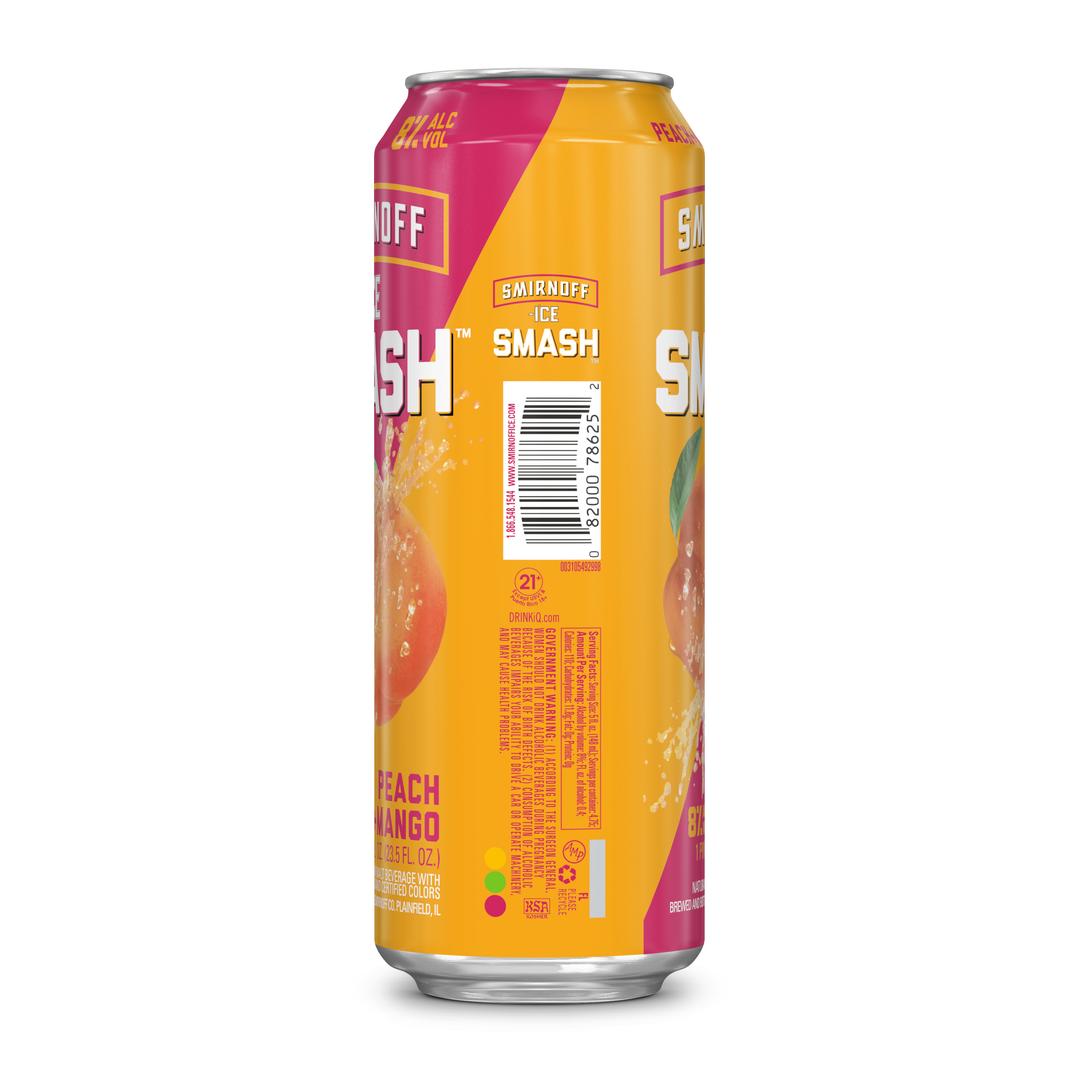 Smirnoff Ice Flavored Malt Beverage Peach + Mango Smash