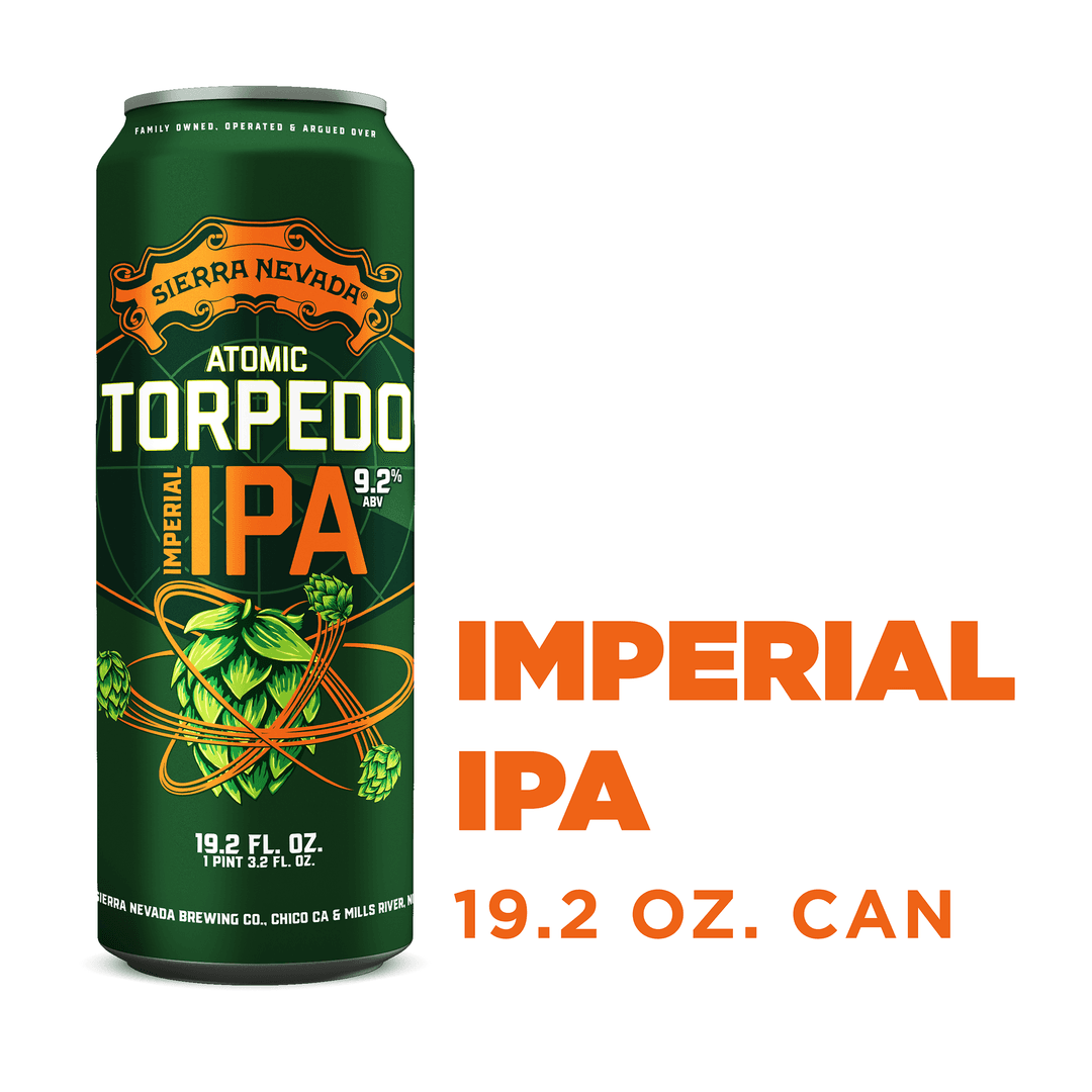 Sierra Nevada Imperial India Pale Ale Atomic Torpedo Juicy West Coast Dipa