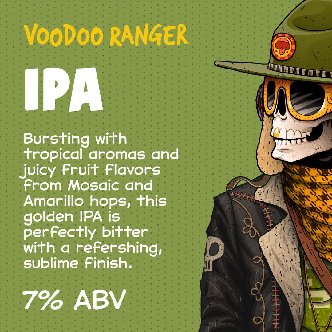 New Belgium India Pale Ale Voodoo Ranger
