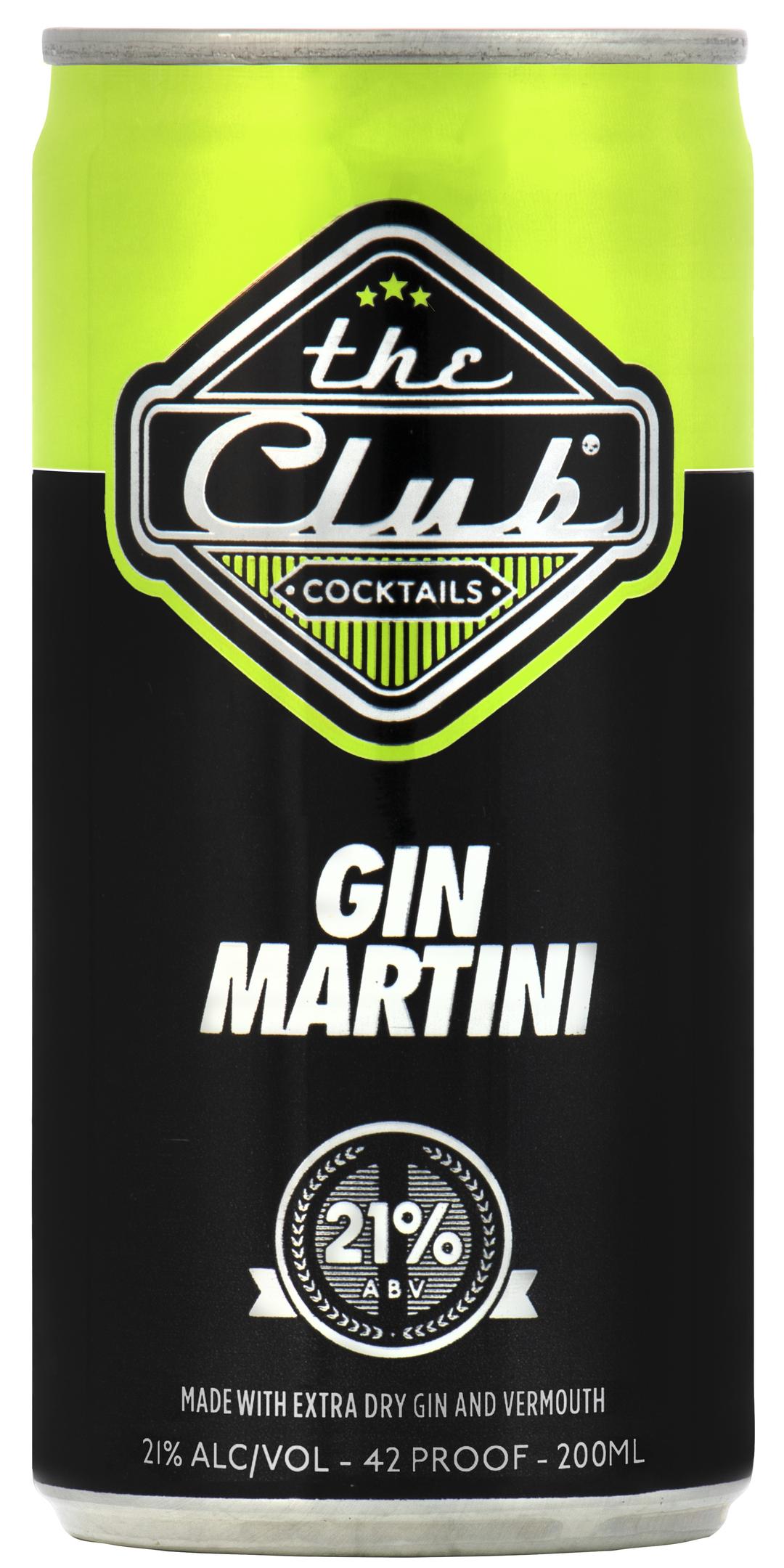 The Club Martini Gin Martini Other