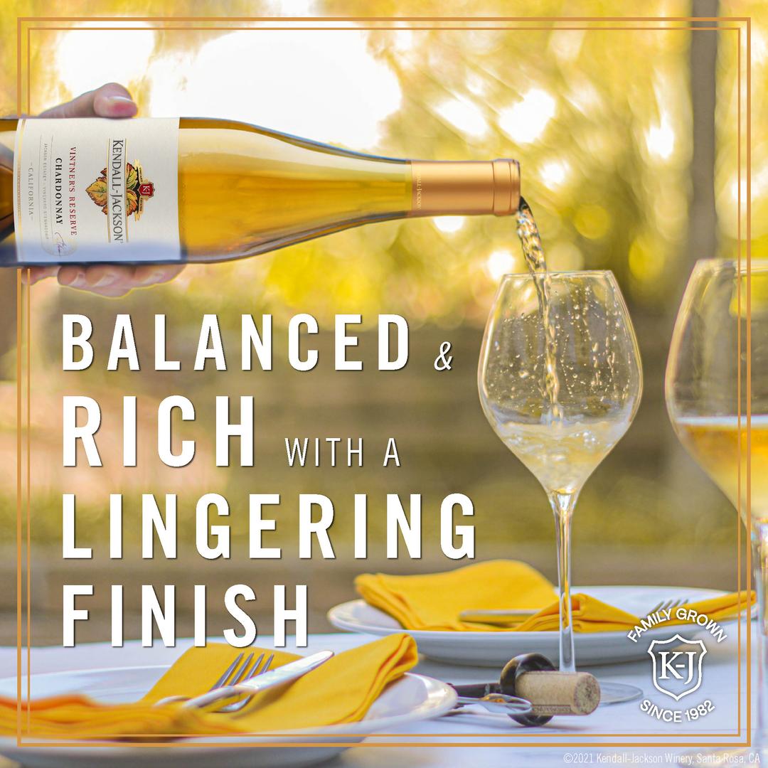 Kendall Jackson Chardonnay Vintner's Reserve California
