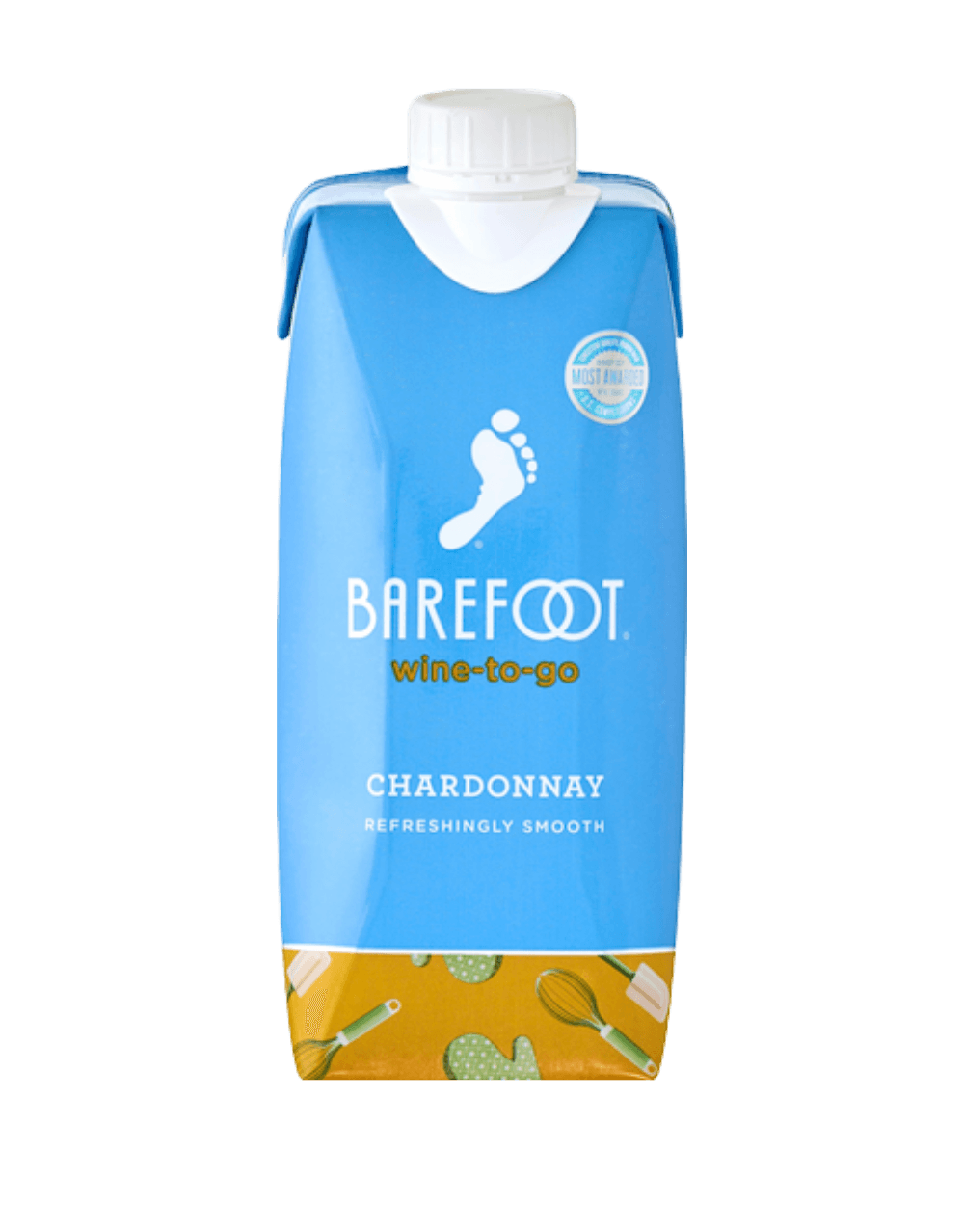 Barefoot-to-go Chardonnay White Wine Tetra