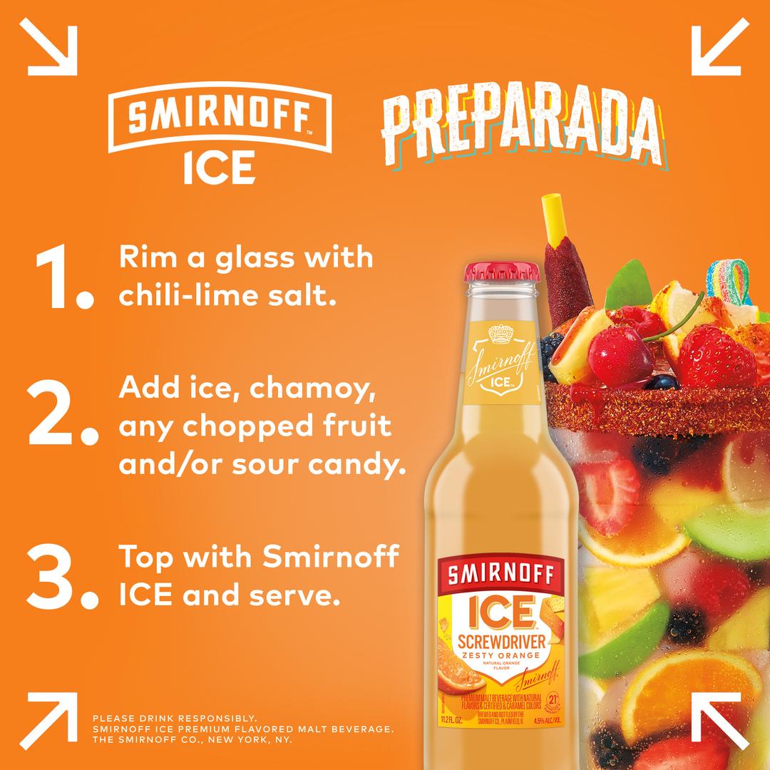 Smirnoff Ice Flavored Malt Beverage Screwdriver