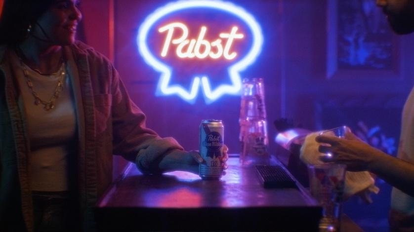 Pabst Blue Ribbon Pale Lager Beer