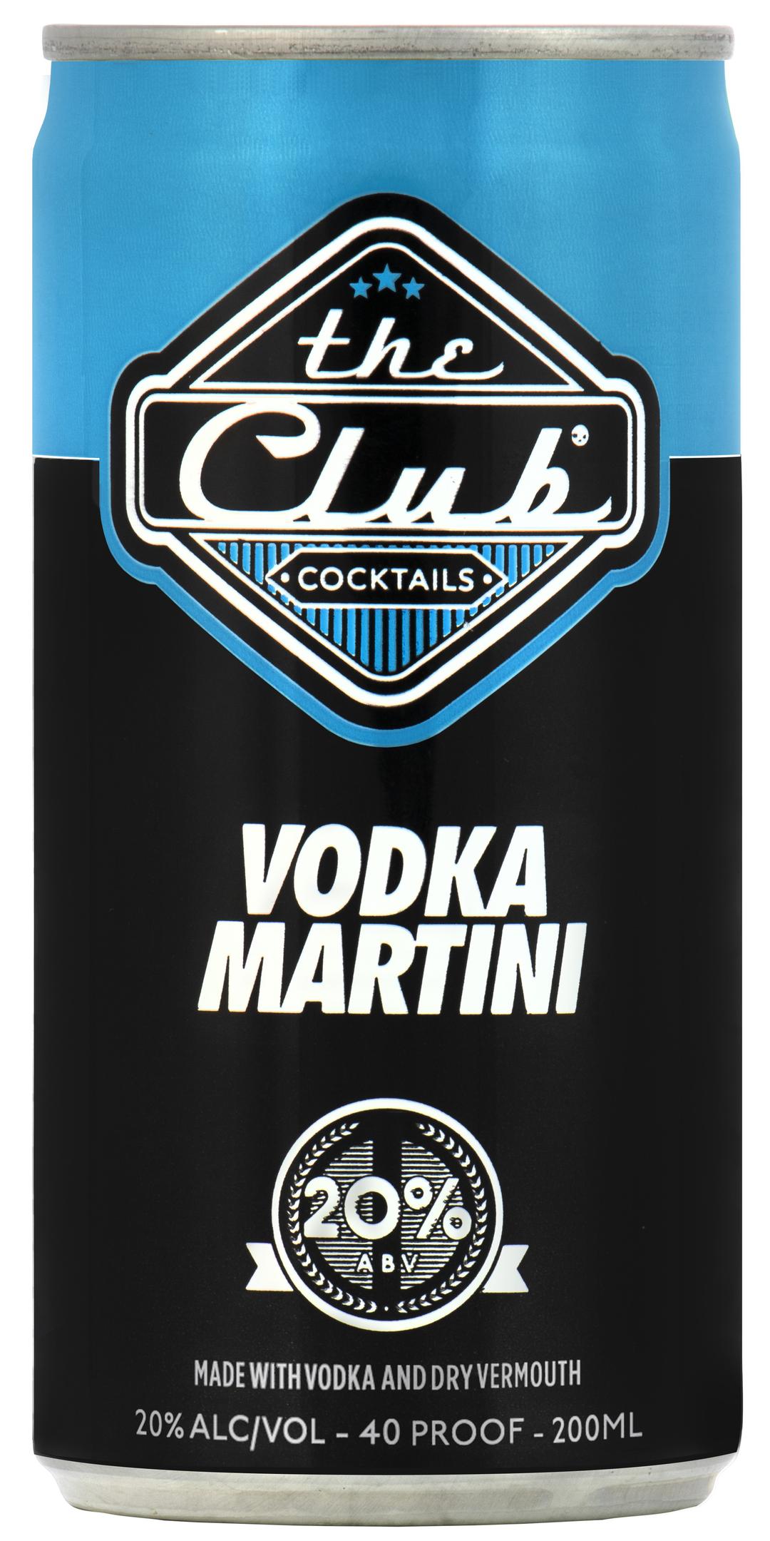 The Club Martini Vodka Martini Other