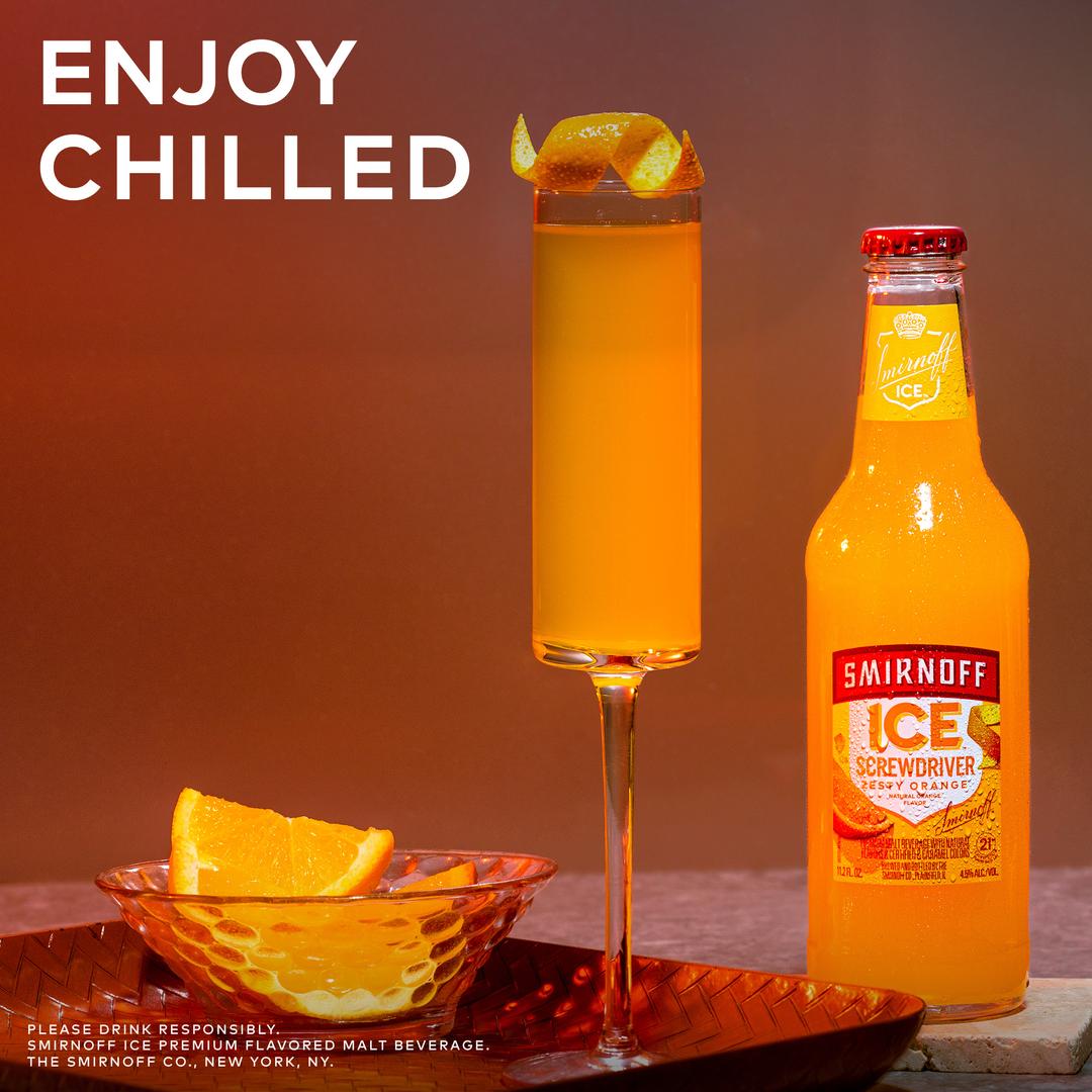 Smirnoff Ice Flavored Malt Beverage Screwdriver